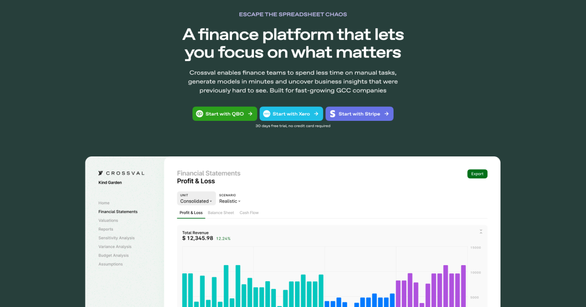 CrossVal | A Financial Management System That Saves Time & Money